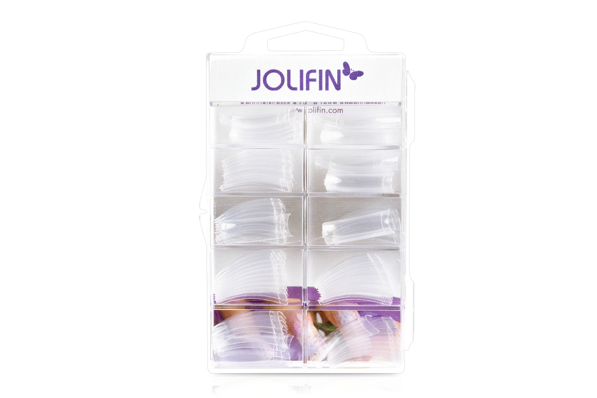 Jolifin 100er Tipbox curvy clear