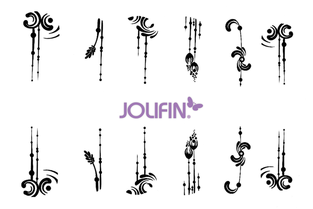 Jolifin Black Elegance Tattoo Nr. 41