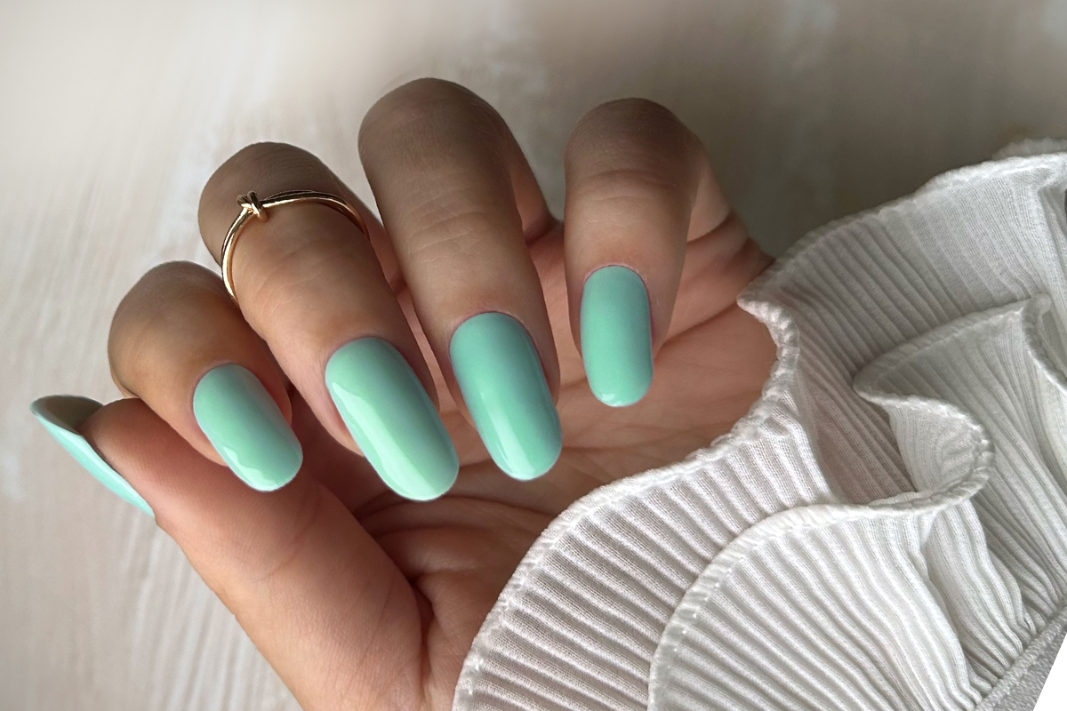 Jolifin LAVENI UV Gel-Wraps - pastell-mint