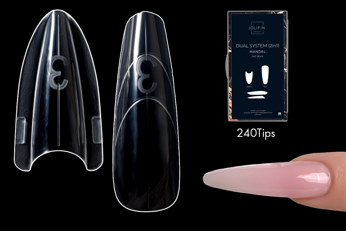 Jolifin LAVENI 240 Tipbox Dual System (2in1) - Almond