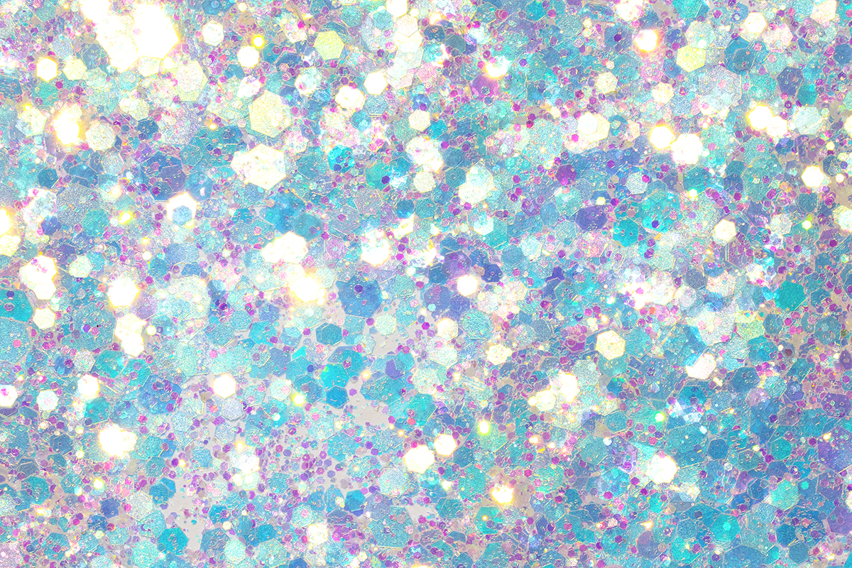 Jolifin LAVENI Solar Glitter - white-magenta