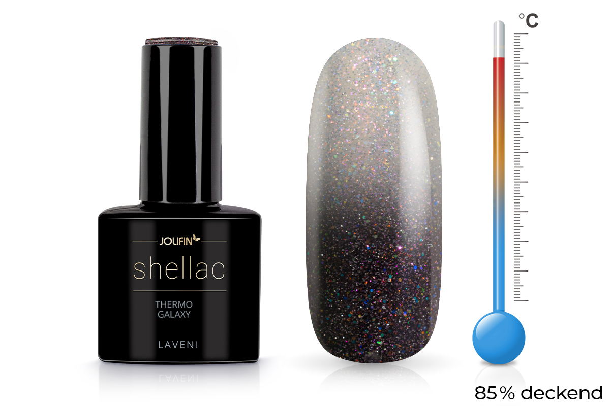 Jolifin LAVENI Shellac - Thermo Galaxy 10ml