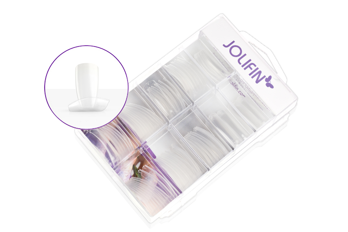 Jolifin 100er Tipbox coffin - clear