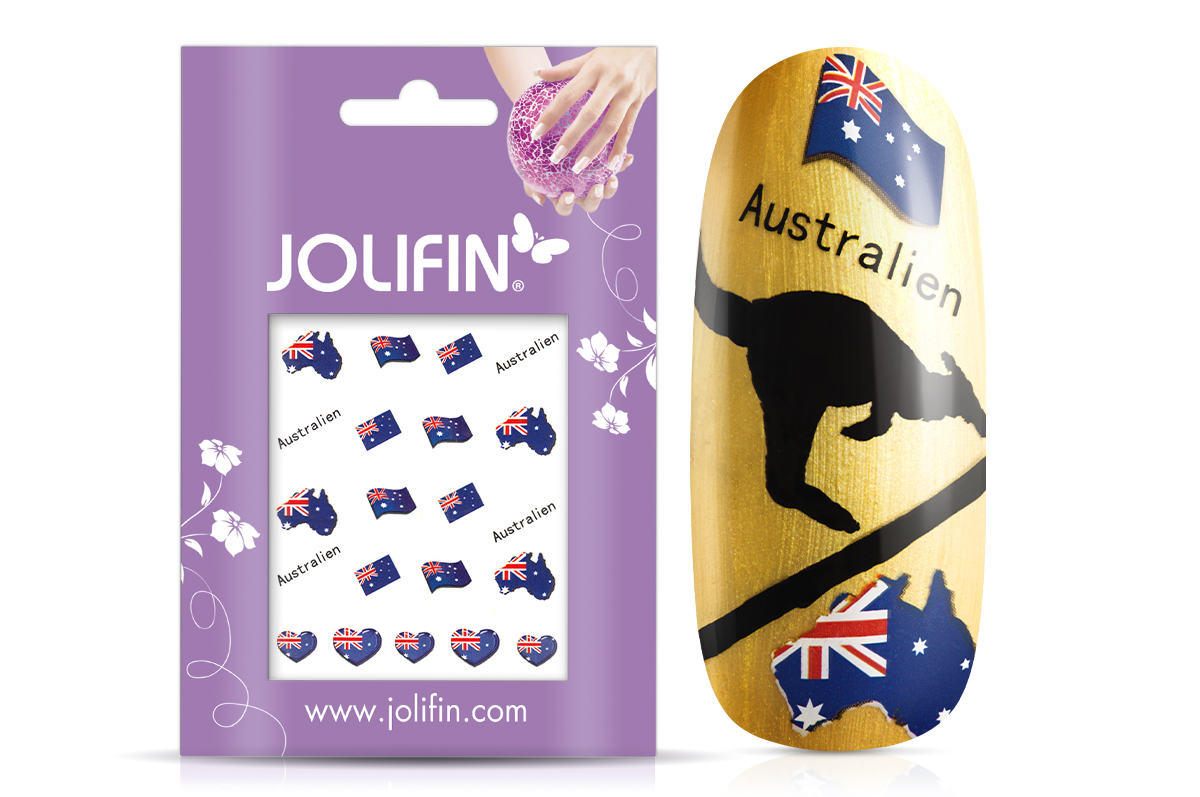 Jolifin Länder Tattoo - Australia