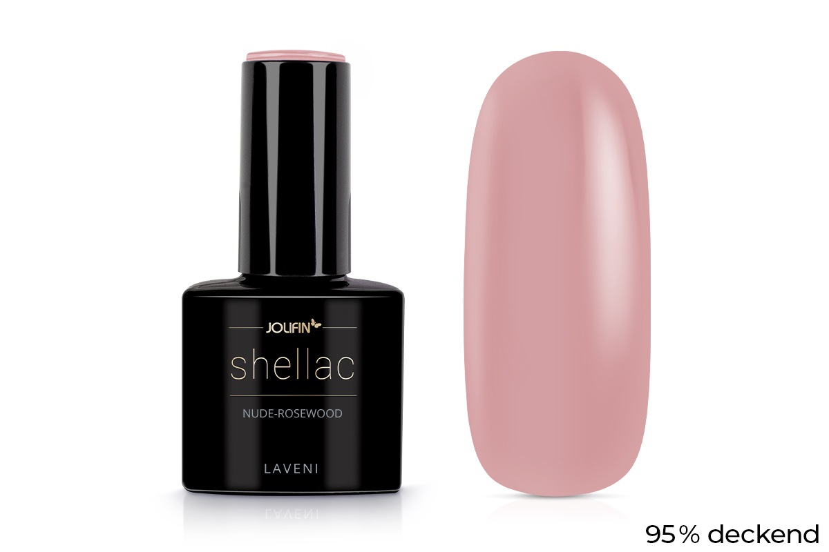 Jolifin LAVENI Shellac - nude-rosewood 10ml
