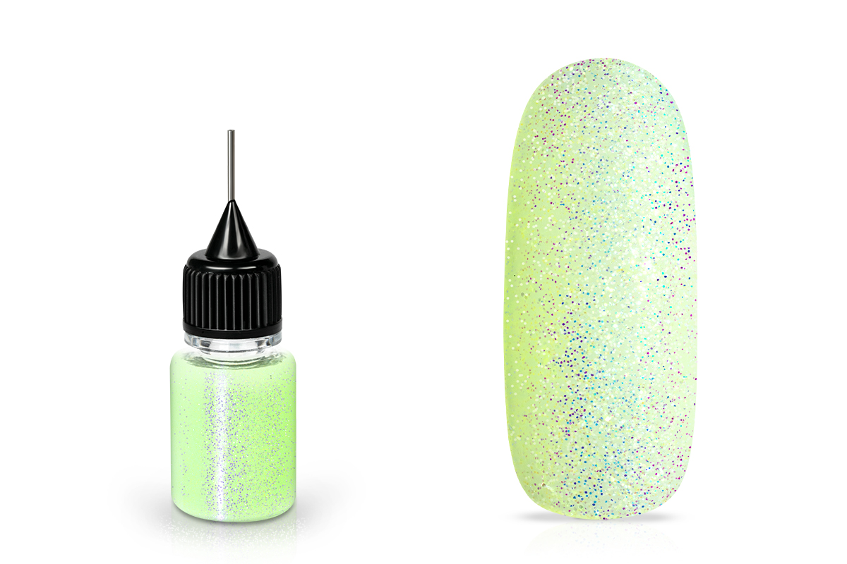 Jolifin LAVENI Diamond Dust - Nightshine pastell-green