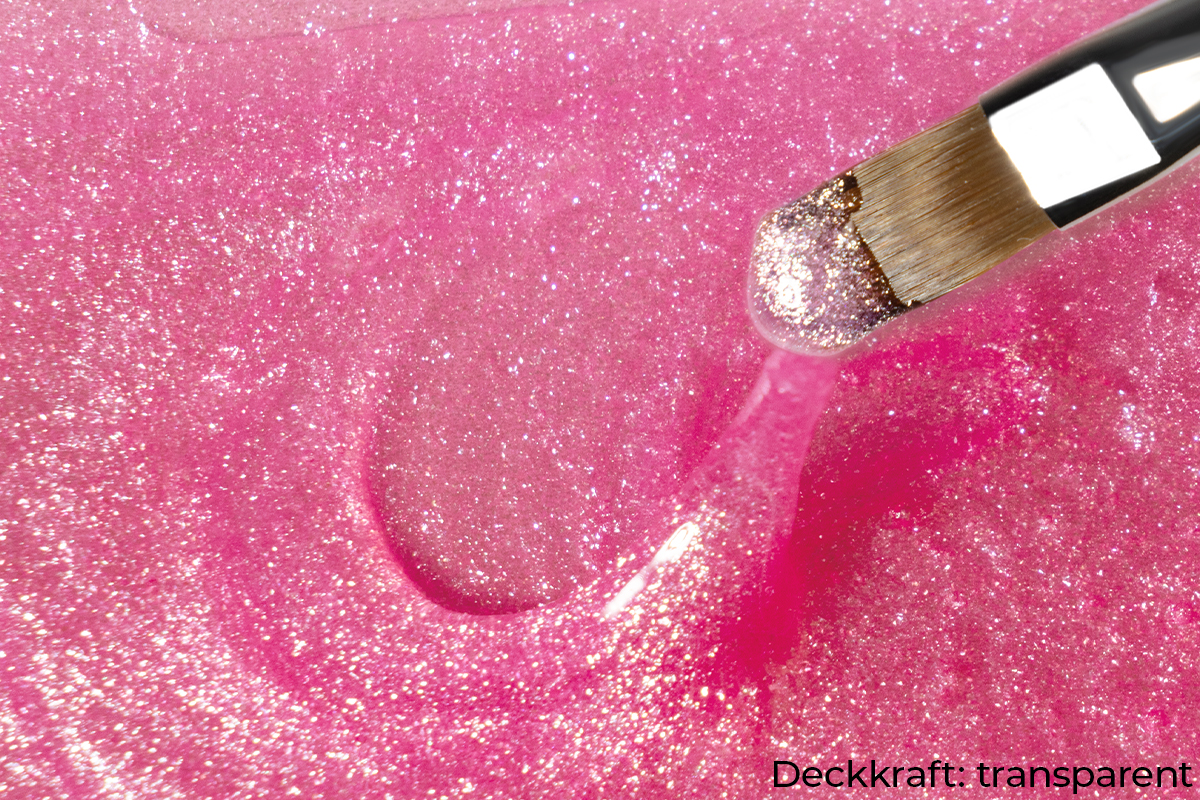 Jolifin LAVENI - Fiberglas-Gel clear pink Glimmer 5ml