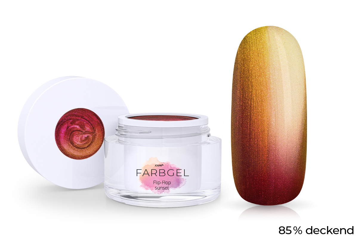 Jolifin Flip-Flop Farbgel sunset 5ml