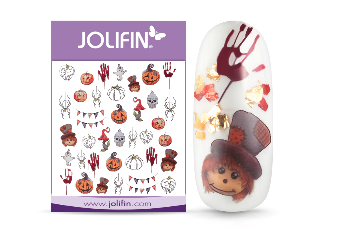 Jolifin Trend Tattoo - Halloween Gold No. 2