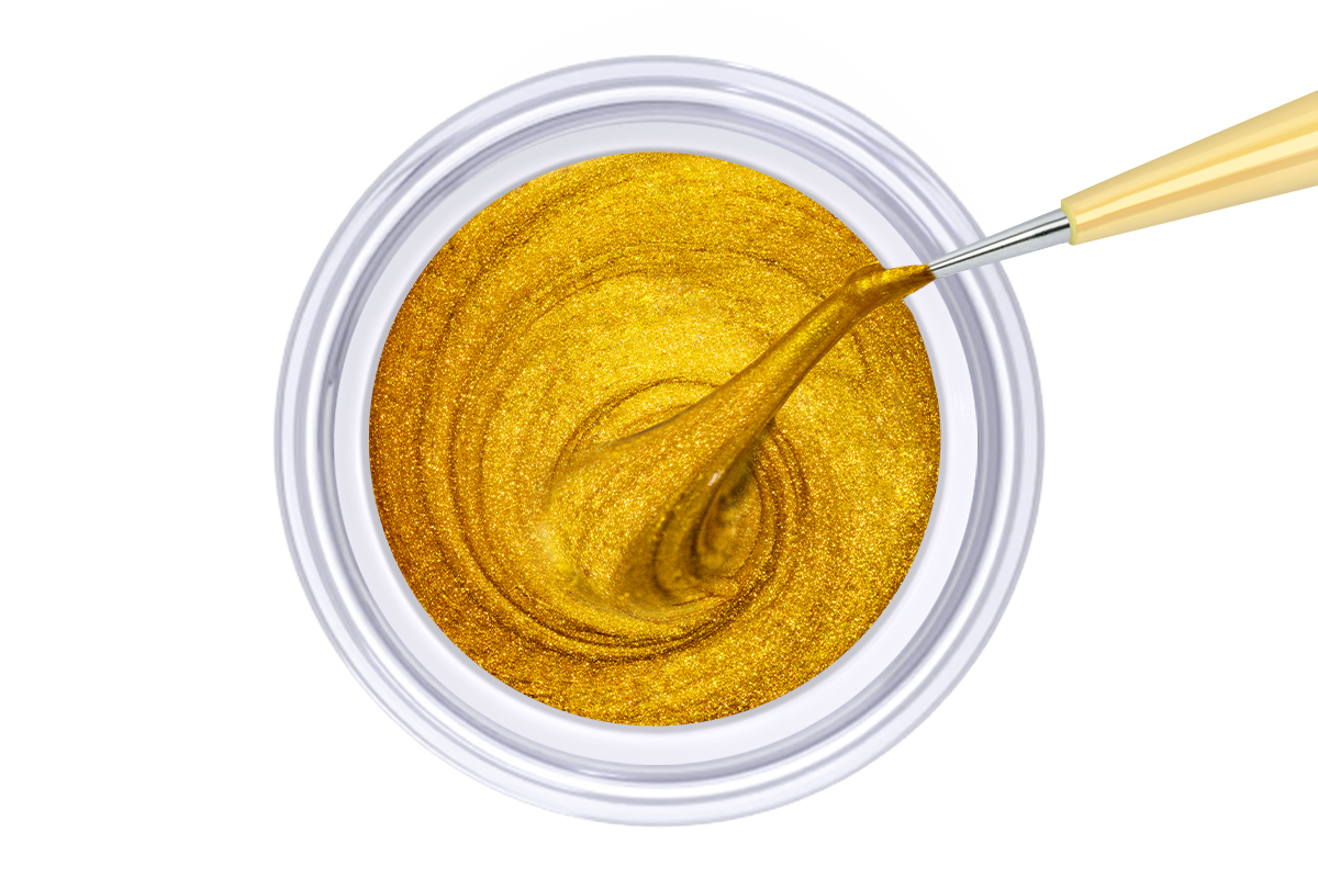 Jolifin Spider-Line Gel - gold 5ml