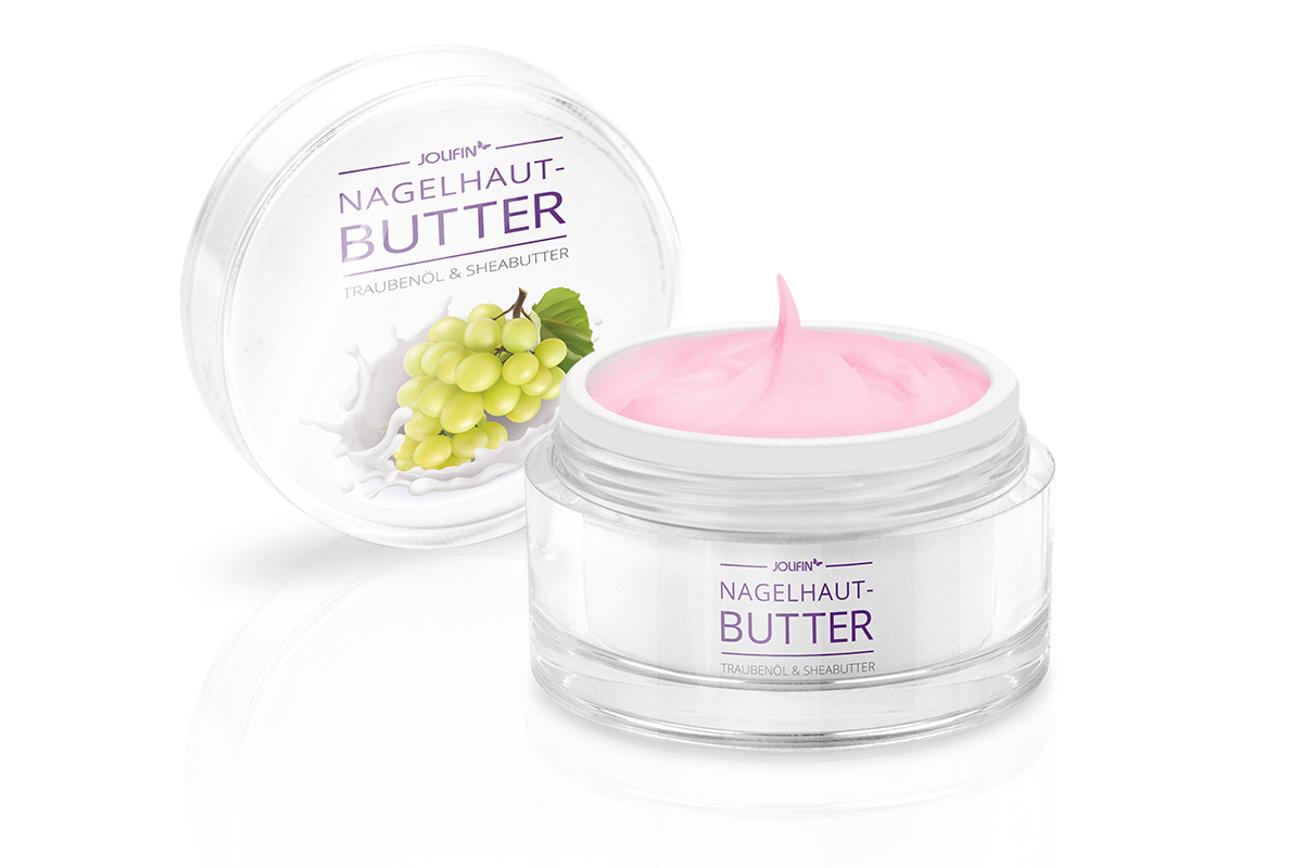 Jolifin Nagelhaut-Butter - Traubenöl & Sheabutter 12ml