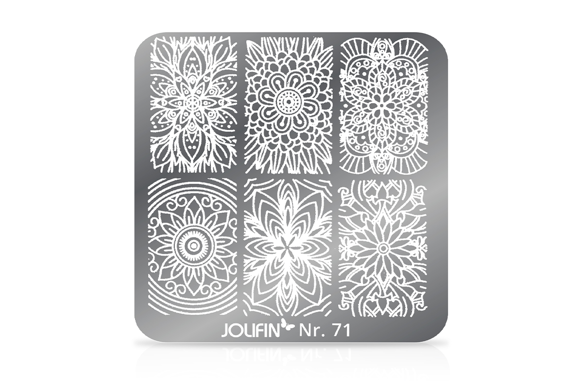 Jolifin Stamping-Schablone Nr. 71