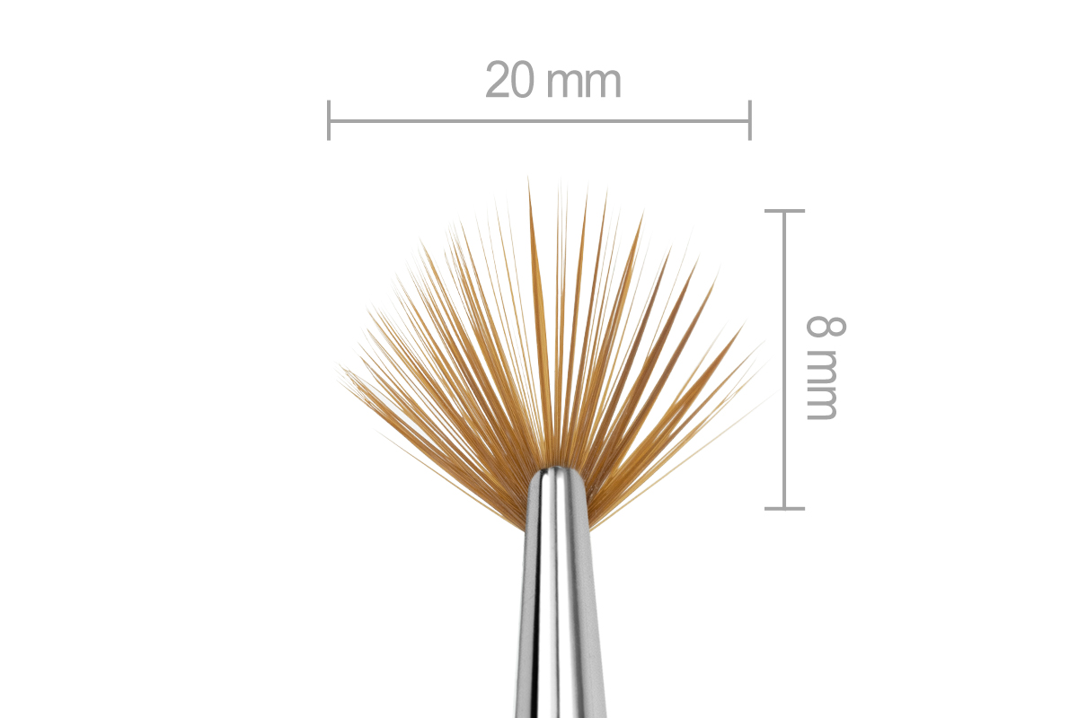 Jolifin Nature Pinsel - fächerpinsel mini