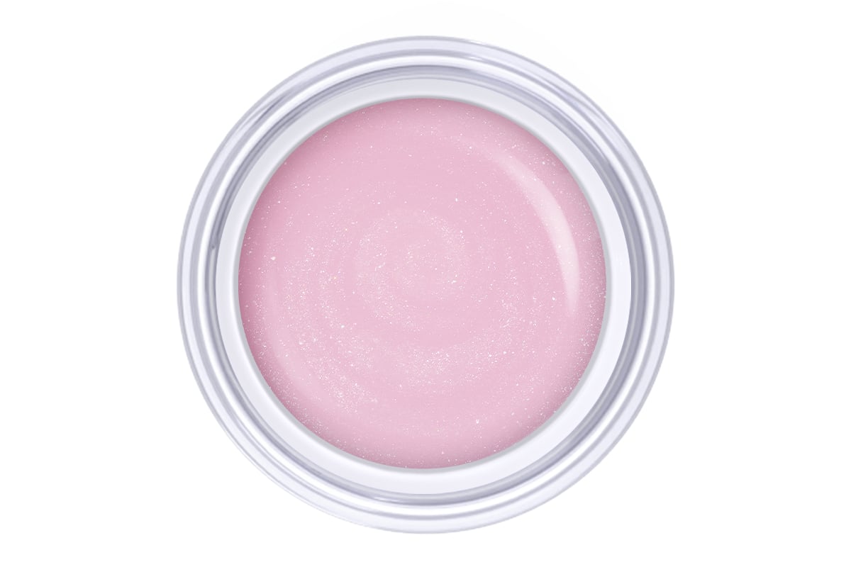 Jolifin Studioline - Aufbau-Gel milchig rosé Glimmer 15ml 