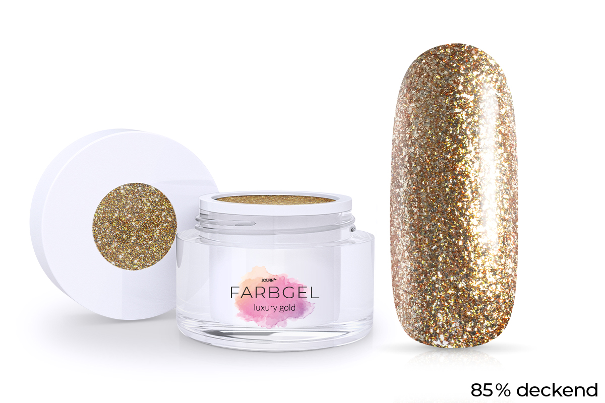 Jolifin Farbgel luxury gold 5ml