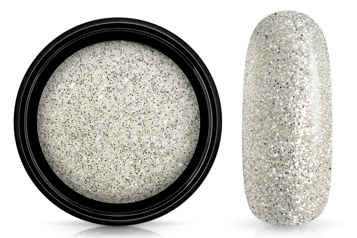 Jolifin LAVENI Glitterpuder - silver glam
