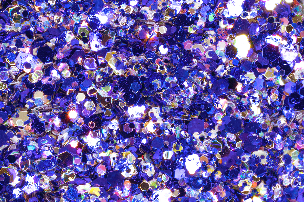 Jolifin Glitterpuder - hypnotic blue