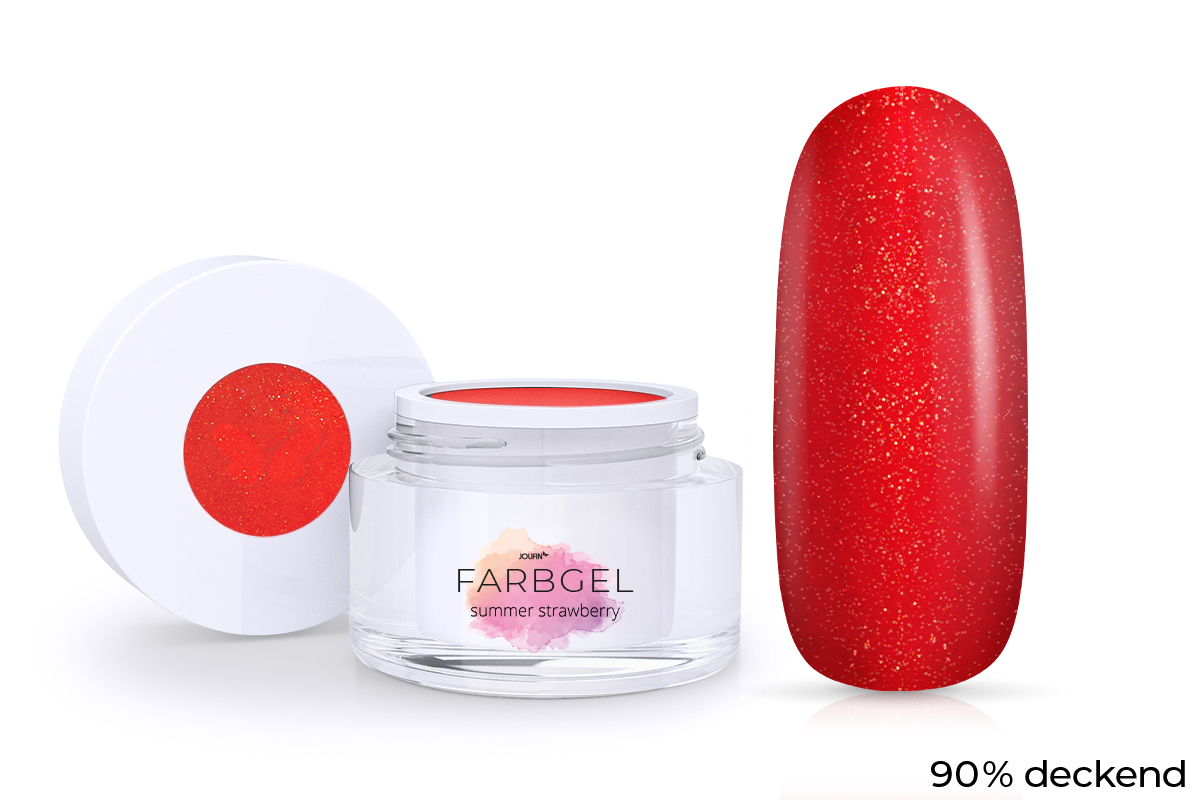 Jolifin colour gel summer strawberry 5ml