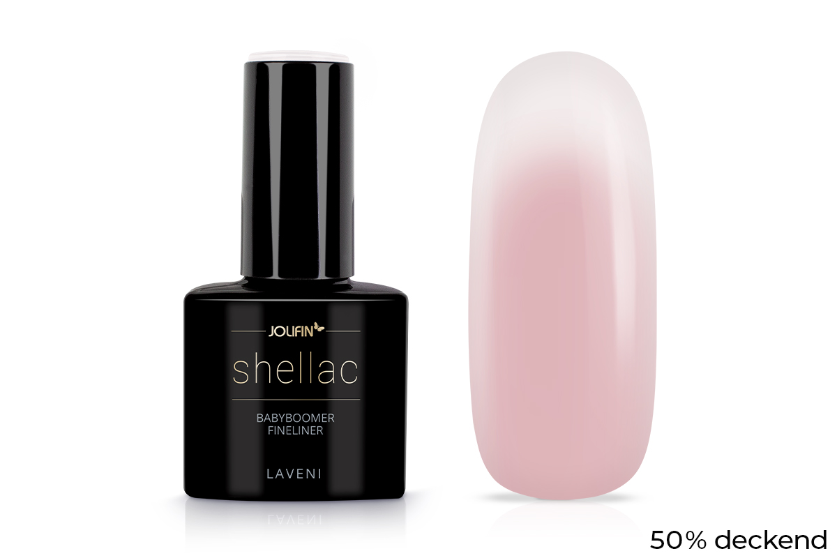 Jolifin LAVENI Shellac Fineliner - Babyboomer 10ml