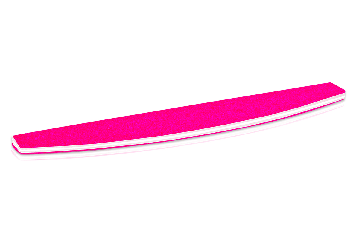 Jolifin Feile Trapez neon-pink 100/180