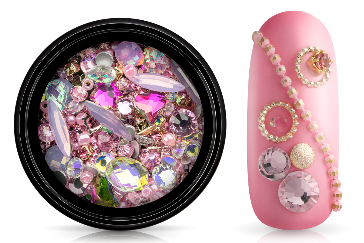 Jolifin LAVENI Luxury Nail Art Mix - rosy