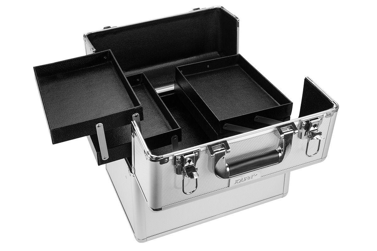 Jolifin Mobile Cosmetic Case silver