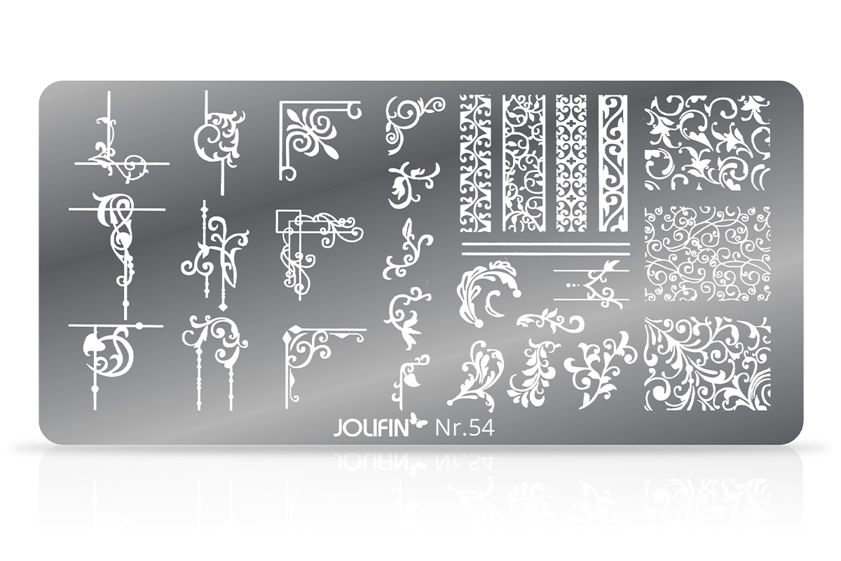 Jolifin Stamping-Schablone Nr. 54