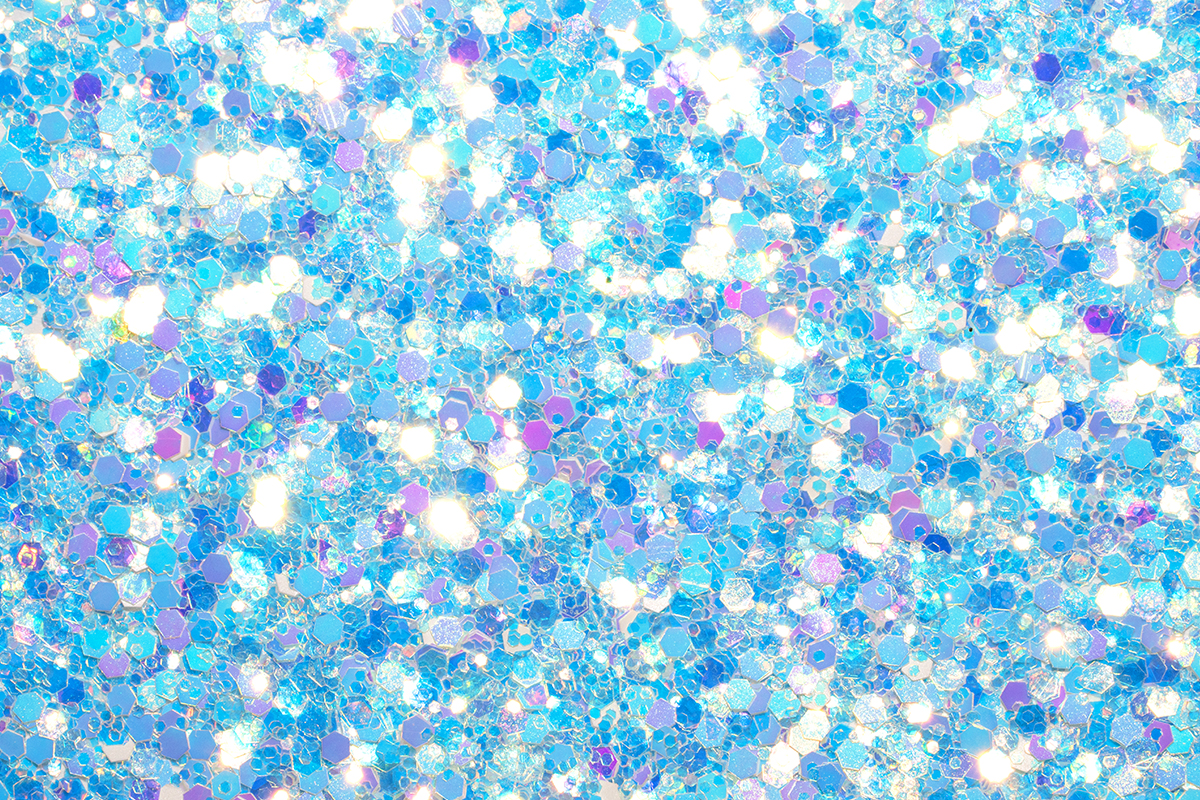 Jolifin Fabulous Glitter - white