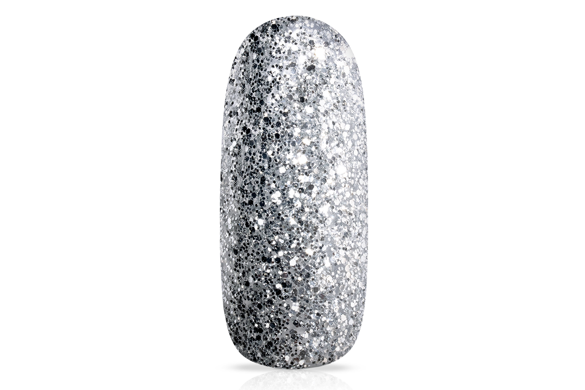 Jolifin LAVENI Shellac - twinkle silver 10ml