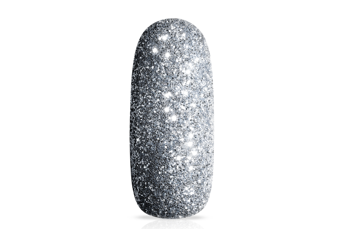 Jolifin glitter powder - silver star