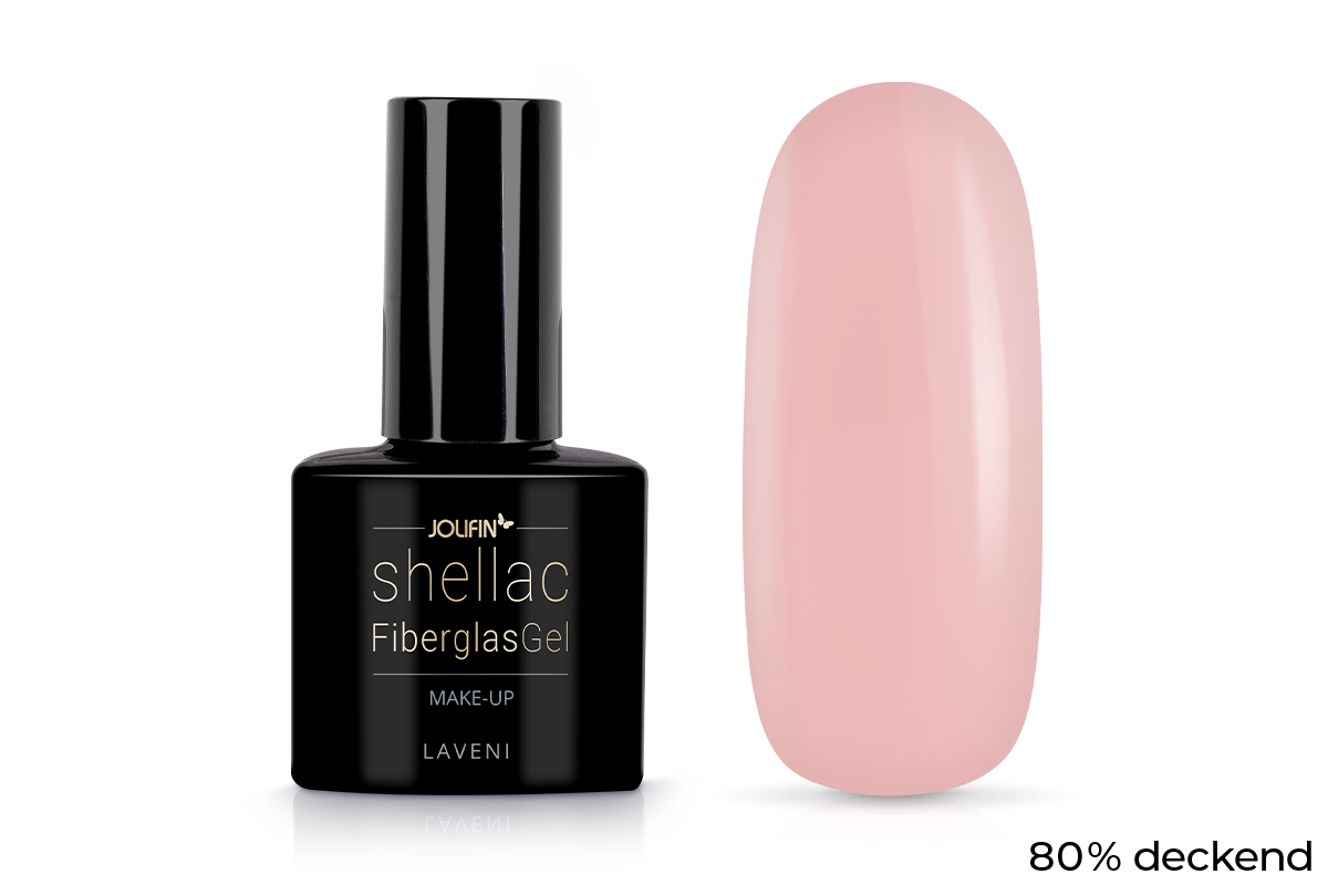 Jolifin LAVENI Shellac FibreglassGel - make-up 10ml