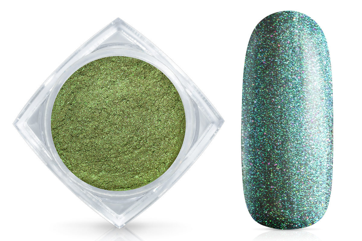 Jolifin Clear Cat-Eye Pigment - Chameleon jade