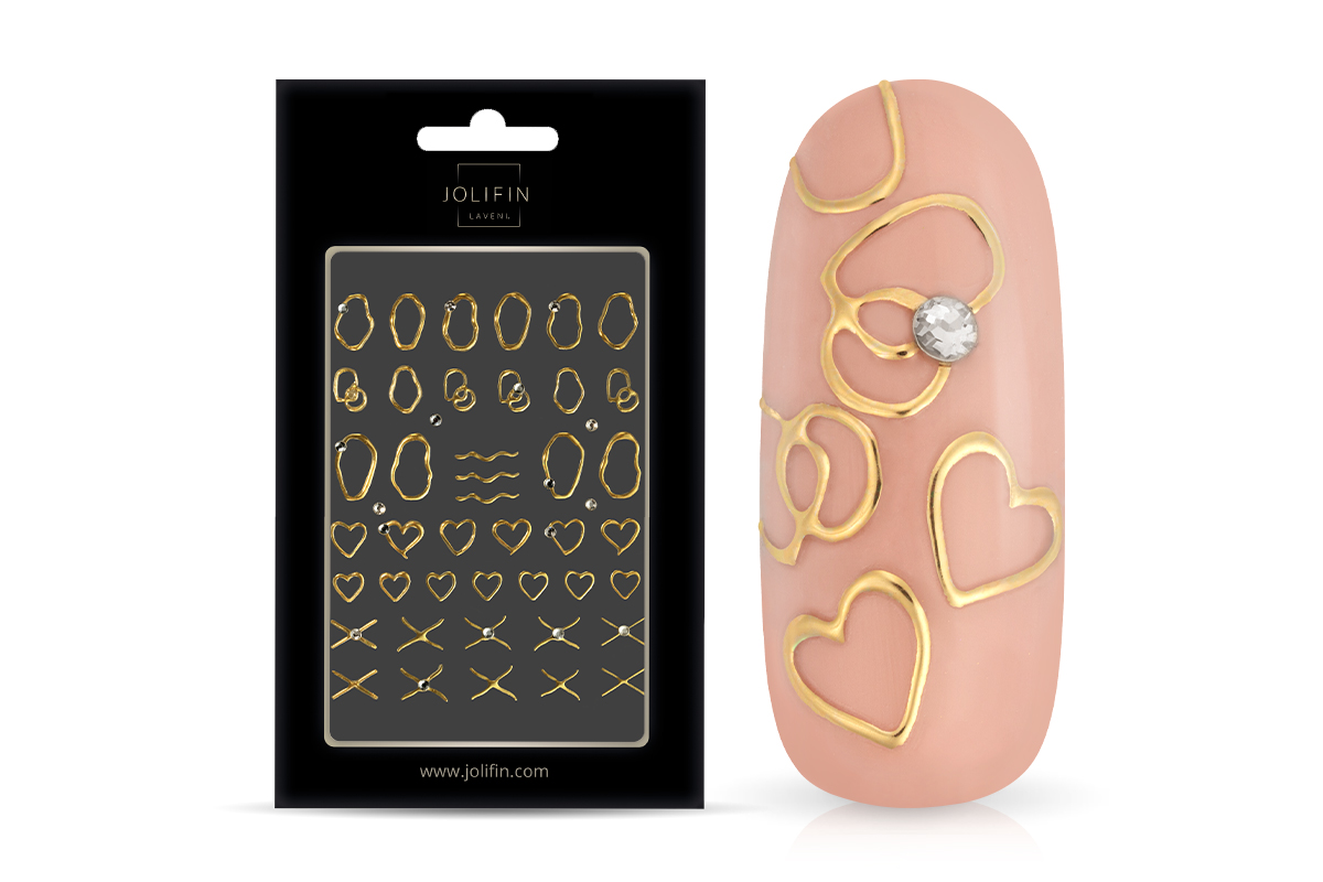 Jolifin LAVENI XL Sticker - Gold 60