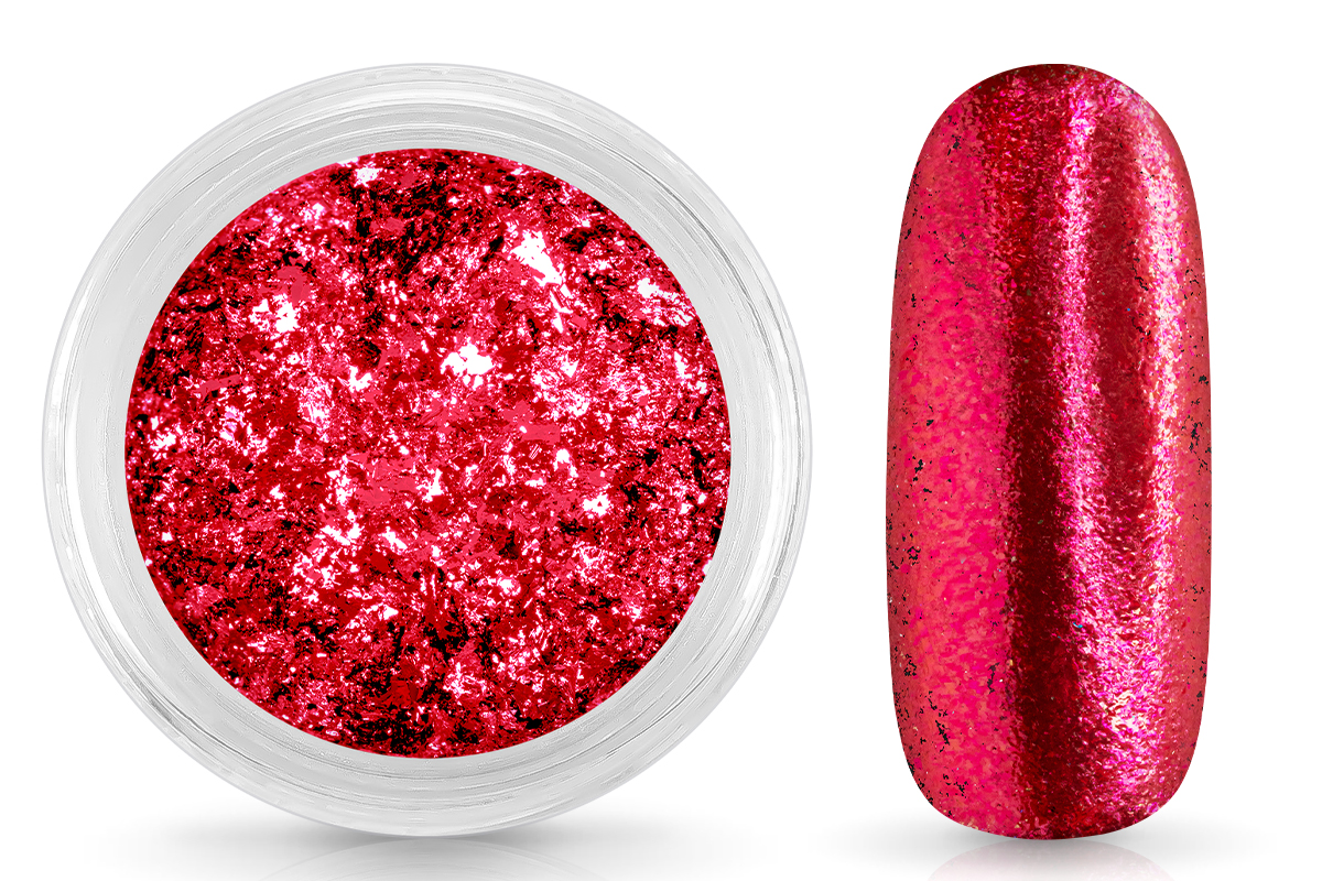 Jolifin Micro Chrome-Flakes - raspberry