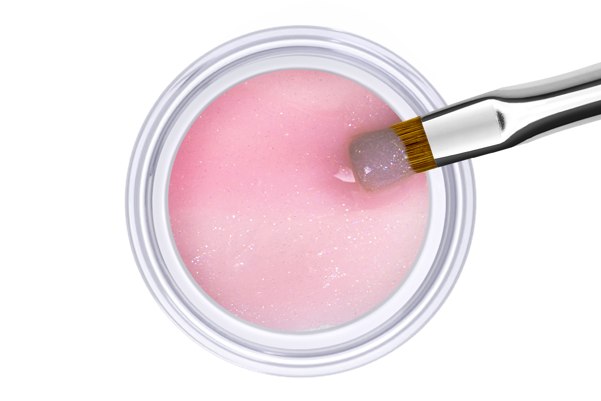 Jolifin Studioline - Thixotrope build-up gel rosé mica 30ml