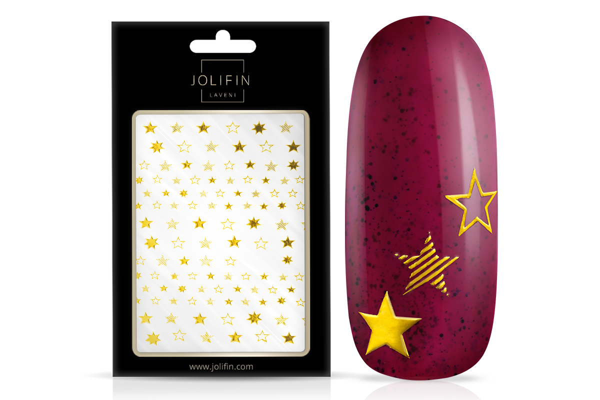 Jolifin LAVENI XL Sticker - gold christmas Nr. 1