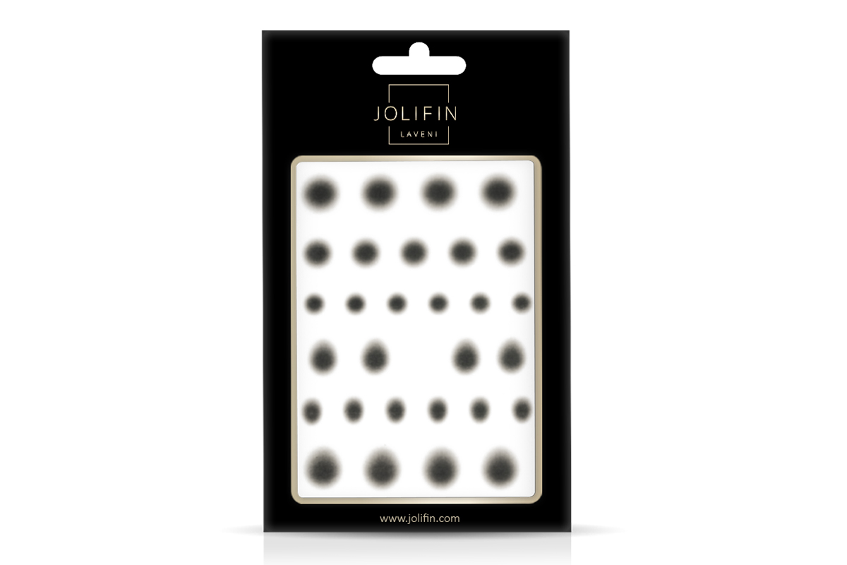   Jolifin LAVENI XL Sticker - aura black