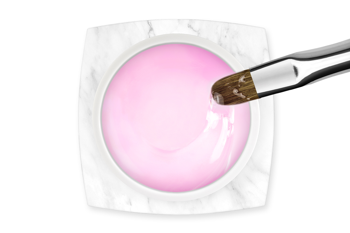 Jolifin LAVENI PRO - Aufbau-Gel clear rosé 30ml