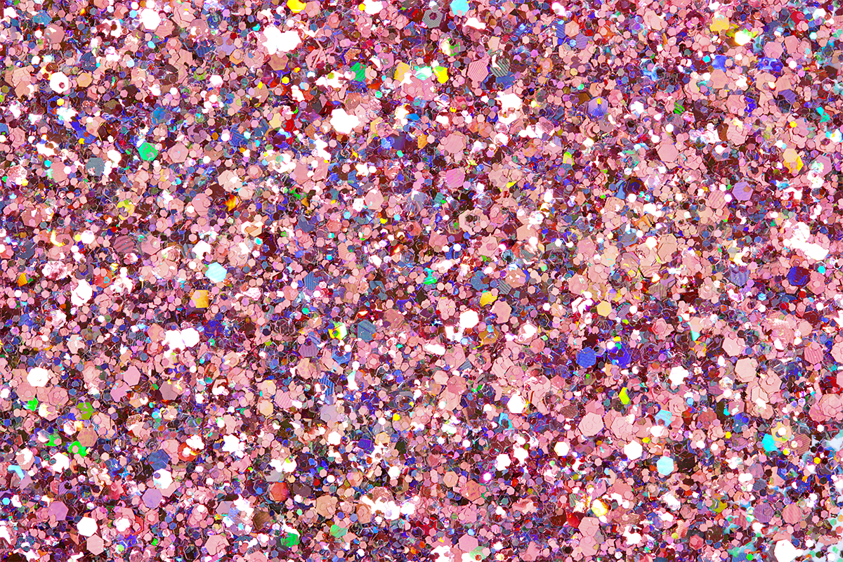 Jolifin Super-Glossy Glitter - rosy