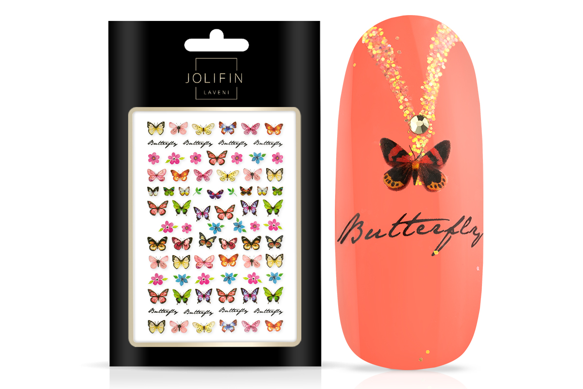 Jolifin LAVENI XL Sticker - Butterfly Nr. 3