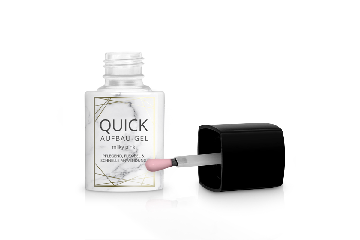 Jolifin LAVENI Pro - Quick Aufbau-Gel milky pink 11ml