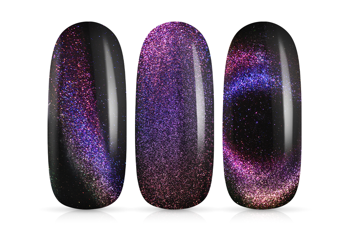 Jolifin LAVENI Shellac - Cat-Eye 9D FlipFlop purple & peach 10ml