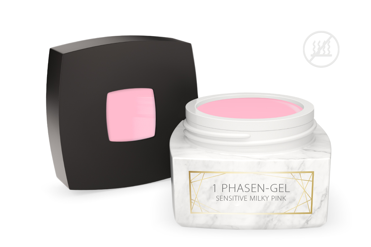 Jolifin LAVENI PRO - 1-phase gel sensitive milky pink 30ml