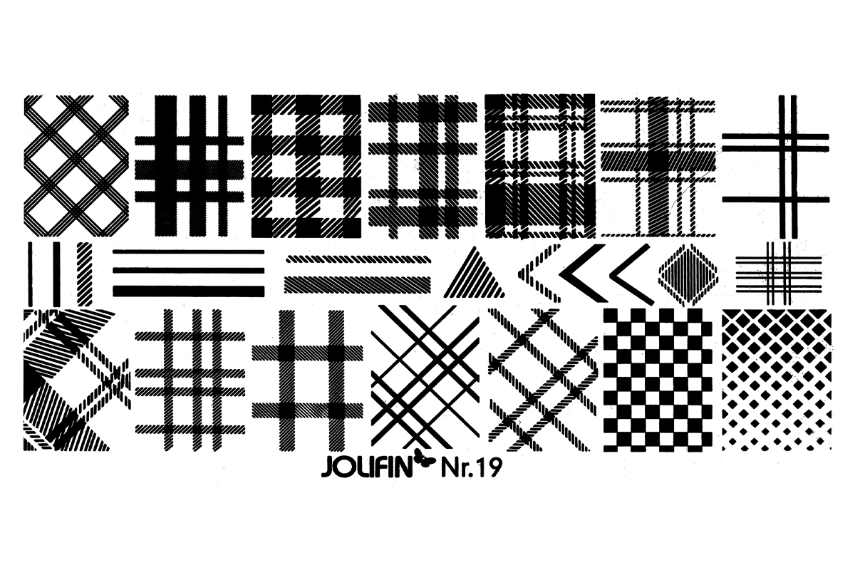 Jolifin Stamping Stencil No. 19