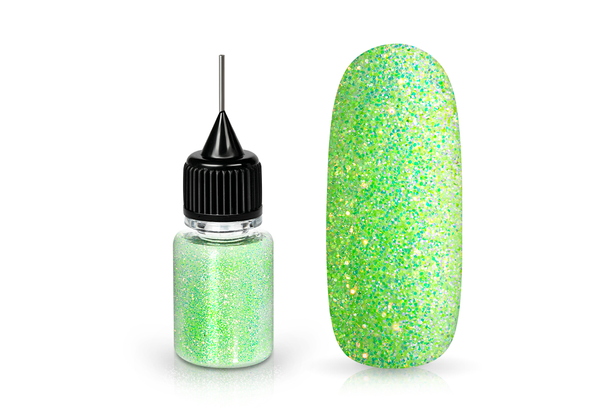 Jolifin LAVENI Diamond Dust - rainbow neon-green