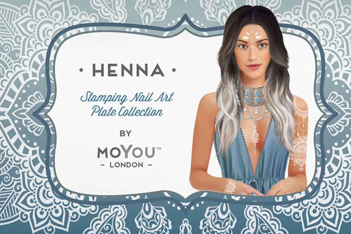 MoYou-London Schablone Henna Collection 09