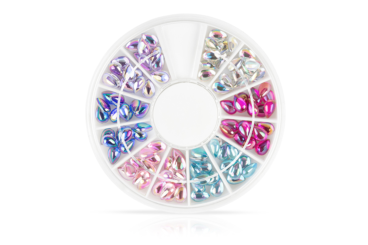Jolifin Strass-Display - Rainbow Drops