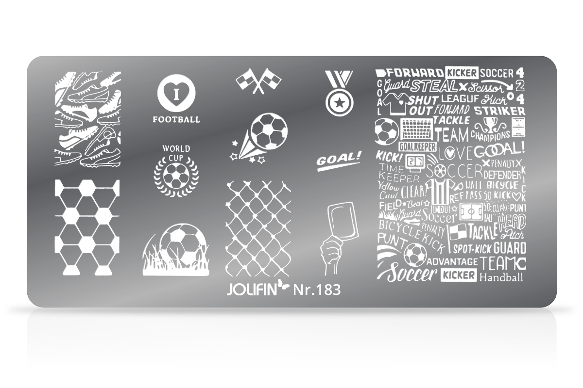 Jolifin Stamping-Schablone - Nr. 183