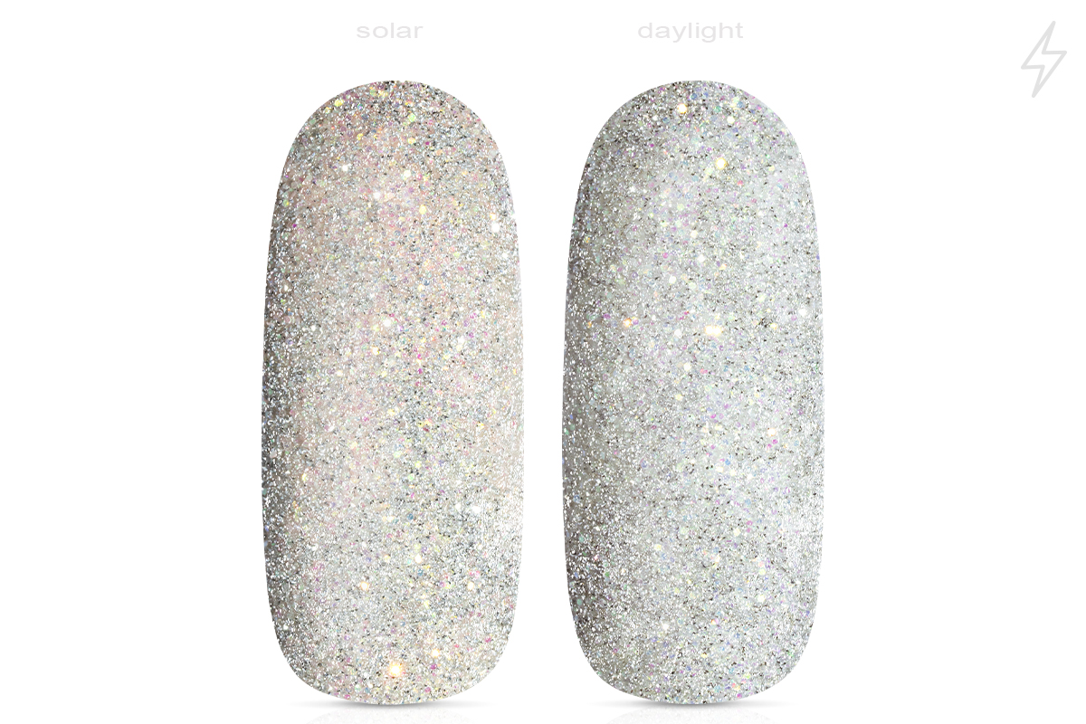 Jolifin LAVENI FlashOn Nightshine Solar Glitter - peach-orange
