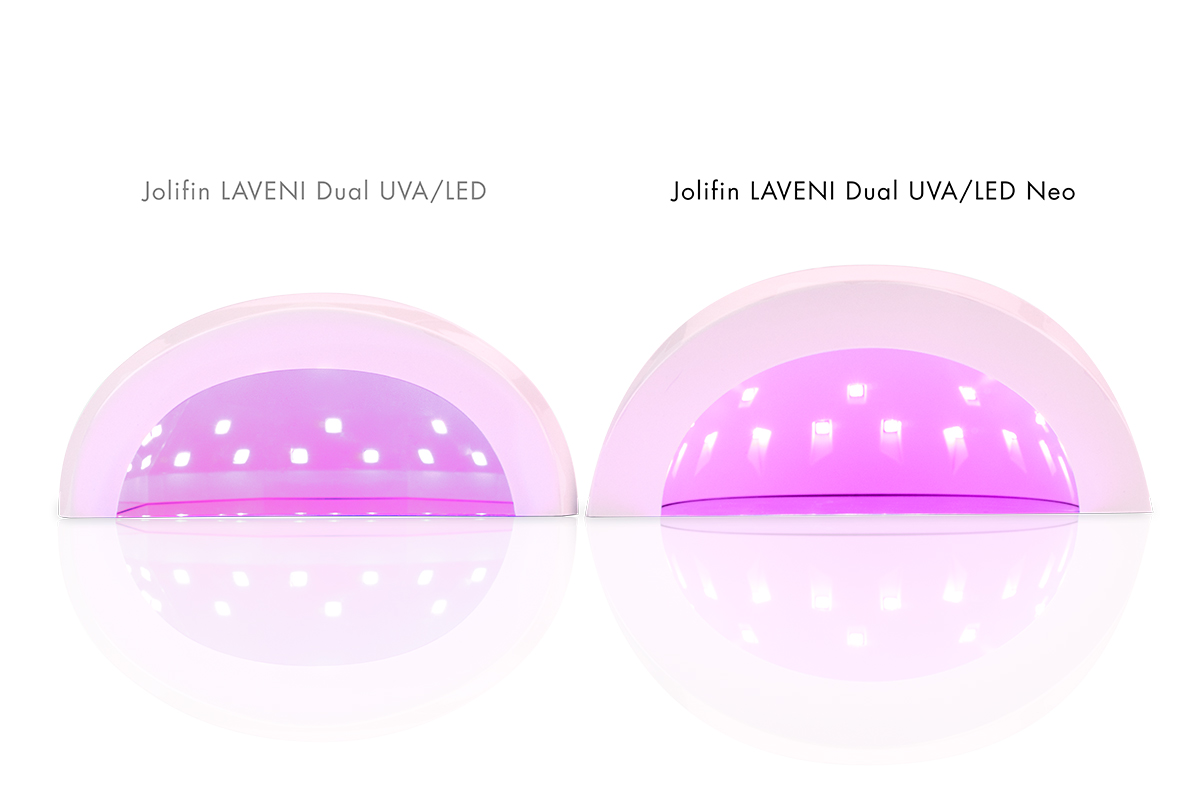 Jolifin LAVENI Dual UVA/LED Lichthärtungsgerät Neo - rosa